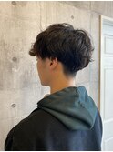マッシュ×ニュアンスパーマ