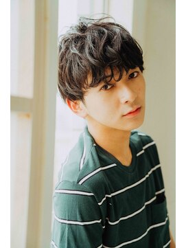 ニュイ 高槻 阪急茨木店(nui) イメチェンアンブレラカラー前髪ウェーブパーマこなれミディ