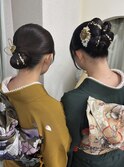タイトシニヨンスタイル