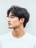 【men's新規限定】カット+ナノバブル頭皮洗浄+サービススパ　￥5500　指名料込