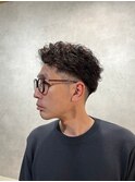 辻堂/メンズ/カット/ツーブロック/ショート/パーマ