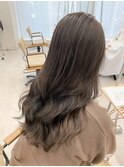 オリーブグレージュ/透明感カラー/20代/30代/40代