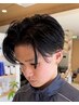 『椎名健太限定』デザインカット+頭皮ケアスパショート＋眉カット￥6030～