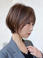 アンス 大阪梅田(ANs.)&nbsp;★丸みショートボブ　10～30代◎  グレージュカラー