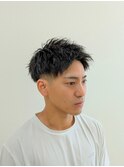 スッキリ短髪！【ワイルドアップバングショート】