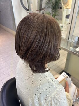 タヤ 自由が丘店(TAYA) 白髪生かしカラー