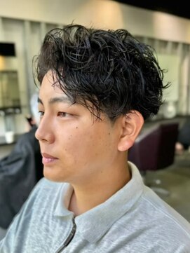 ミズチャーム(Ms.CHARM) メンズカット/波巻きスパイラル/スパイラルパーマ/外苑前