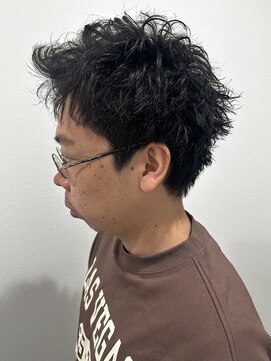 リオールバイニアウ(RE:ALL by Niau) メンズショートパーマニュアンスパーマシャドウパーマスパイキー