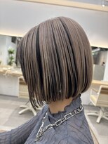 モリオフロムロンドン 大宮店(morio from London)&nbsp;アンブレラカラー×ミルクティーベージュ 「村田」