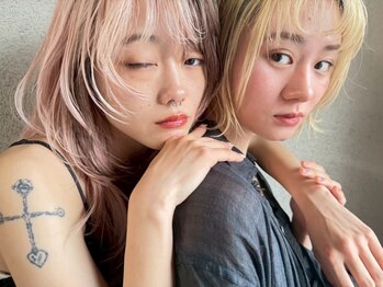 ブリーチ/ダブルカラー/ハイライト LOVEST by frace well　【12月1日OPEN（予定）】の写真/理想に合ったトレンド×デザインカラーを［四日市/ブリーチ/ダブルカラー/インナーカラー/ハイライト]