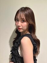 リジェール 金山店&nbsp;韓国風シースルーバングくびれセミロングレイヤー