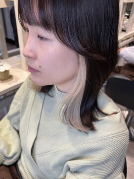 ディーエックス ウエスト(Dxxxx WEST) イヤリングカラー/ホワイトベージュ