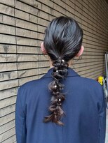 イルスティーロ(iLL_steeLo)&nbsp;＜iLL_steeLo＞お呼ばれ編みおろしヘアセット