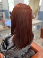 カザック(kazak) 髪質改善トリートメント×サーモンレッド
