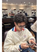 ヘアーズ ゼノン 天王寺ミオプラザ館店(HAIR'S ZENON) 大人っぽく決まる!柔らかニュアンスの韓流メンズパーマ