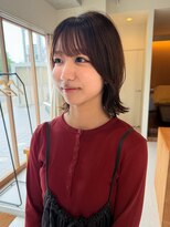 マイン(mine) くびれボブ レイヤーボブ 外ハネボブ 大人ボブ ボブカット