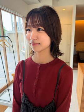 マイン(mine) くびれボブ レイヤーボブ 外ハネボブ 大人ボブ ボブカット