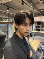 メンズココ メンズパーマ 韓国ヘア 日本橋店(MENS COCO) 韓国風コンマセンターパート
