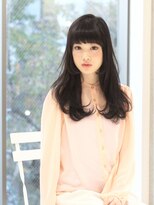 マイロ(mailo) 【mailo】黒髪 ロマンティックロング