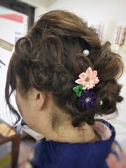 ★卒業式袴着付け&ヘアセット★