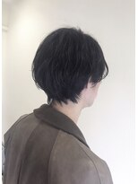ブレス 芦屋店(brace) スリークショート×セミウェット×かき上げヘア