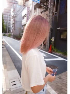 バンクスヘアー(BANK'S HAIR) 逆光ホワイトピンク