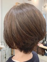 グラッシー センター北店(GLASSI)&nbsp;大人かわいい★ココアブラウン★ハイライト★前髪★グレージュ