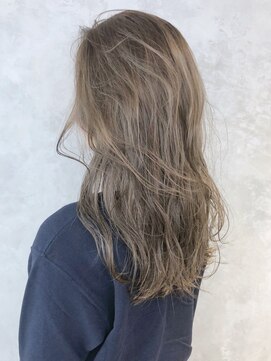 アイティー バイ アルバム 浦和店(IT by ALBUM) ミルクティーロング_オリーブカラーハイライトカラー_ba245432