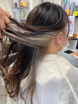 ヘア メイク エア コーディネーション インナーカラー