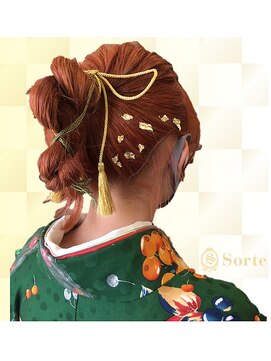 ソルテ(Sorte) 成人式アップスタイル♪