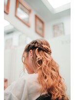 メリア(MELIA)&nbsp;ハーフアップ#浦和#美容院#南浦和#縮毛矯正#髪質改善#艶髪#美髪