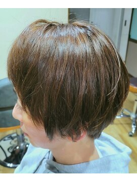 はさみの時間 【レディース】丸みが◎大人女性ショート