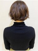 【morio成増/玉井】ショートボブ　ニュアンスパーマ