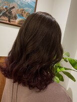 エイトナゴヤ 名駅店(EIGHT nagoya)&nbsp;【EIGHT nagoya】グラデーション/裾カラー/ピンク/ミディアム