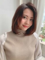 根元パーマで理想のふんわり根元に（A-26)