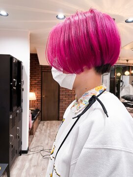 コース(CORS) 【CORS高崎】ボブ-ピンク