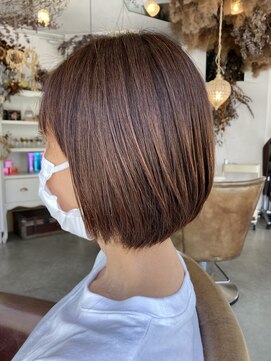シェリ ヘアーアンドメイク(Cherie hair&make) 纏まりのある柔らかボブスタイル