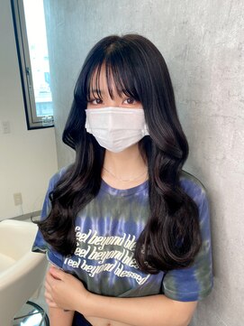 グリス(GRIZZ) 【韓国ツヤ髪ヨシンモリヘア】#エクステ#シールエクステ#韓国