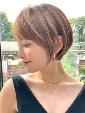 プルーヴ 秋葉原(prove) 30代40代大人女性/前髪ありショートボブ/ショートヘア/髪質改善