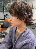 マッシュボブパーマ