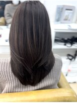 グラスペディア(graspedia)&nbsp;ブリーチ無しバレイヤージュカラー【広島白髪ぼかし】