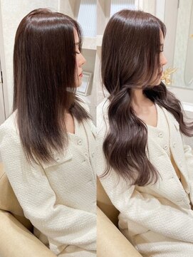 アンククロス 青山店(ANKH CROSS) エクステ/ビフォーアフター/艶ナチュラルブラウン