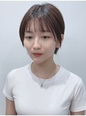 【松戸 岩口】ショートバング耳かけマッシュショート