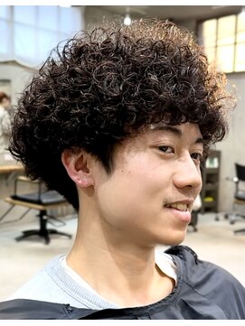 ナループロアオハナ(Nalu pu loa ohana) メンズパーマ/ハードパーマ/ソフトアフロ/メンズドライパーマ