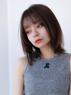 エースハバナ 渋谷(1 HAVANA) 大人かわいい/20代30代/バングカット/ダークアッシュ