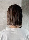 【切りっぱなしボブ×ハイライト】ウサミ