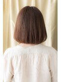 ミルクティーカラーAラインボブヘルシースタイルY浦和30代40代
