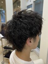 ニコラ(NICOLA) ショートウルフ×スパイキーパーマ