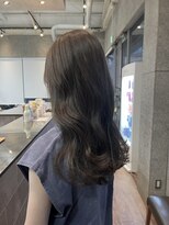 マザー(MOTHER)&nbsp;ブリーチしないダブルカラー×セピアグレージュ