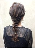 ヘアセット/美髪/結婚式ヘアアレンジ/着物